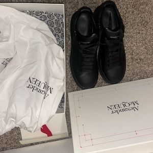 All black Alexander mcqueens